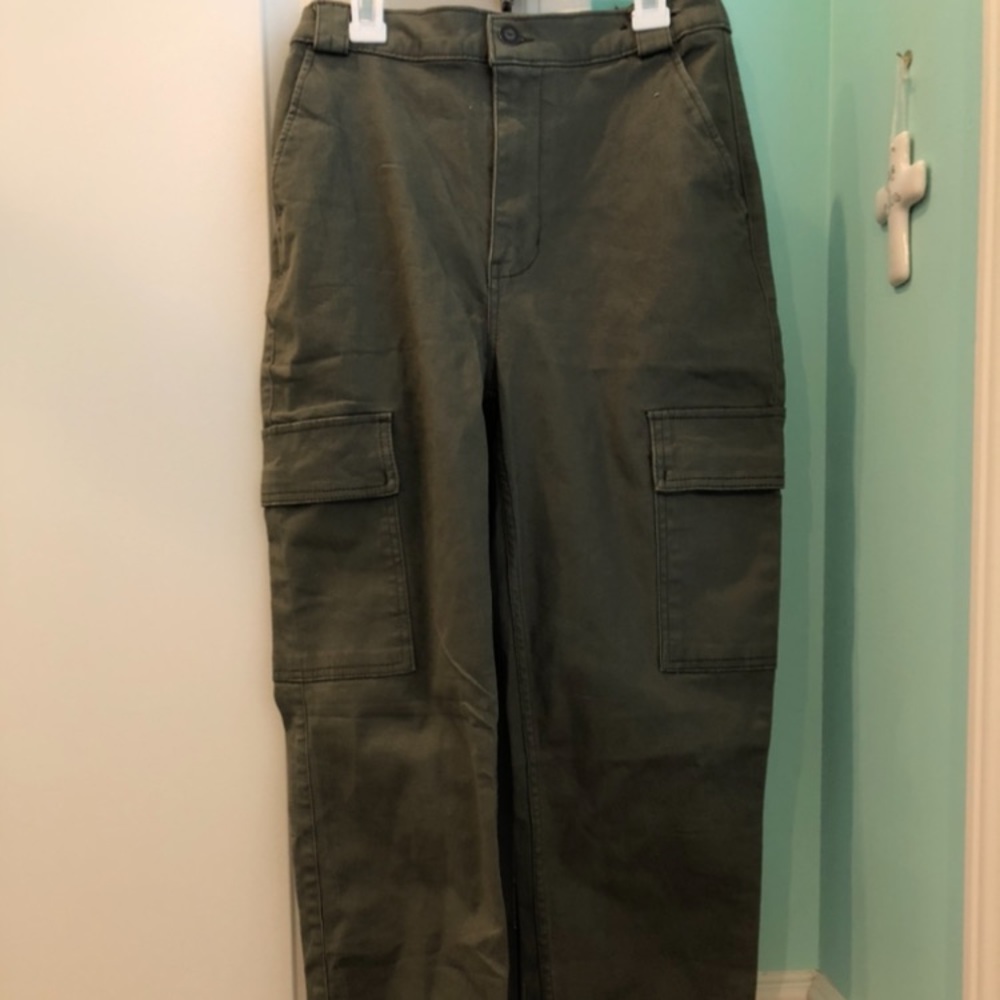 green joggers